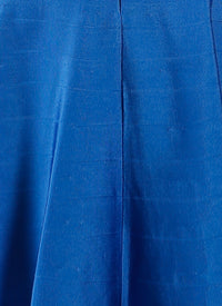 Robe à bretelles Bolchoi en maille - Bleu Electrique