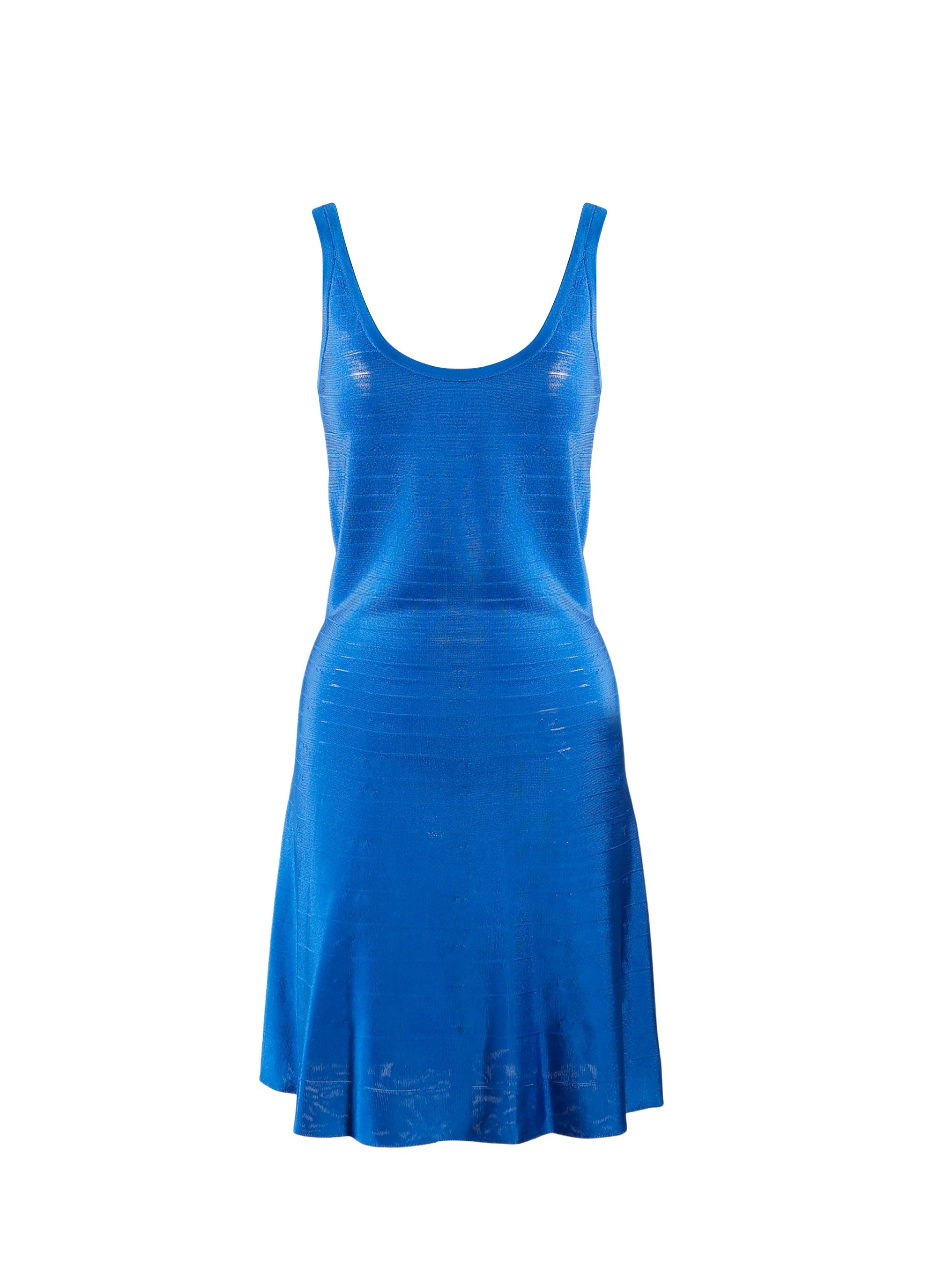 Robe à bretelles Bolchoi en maille - Bleu Electrique