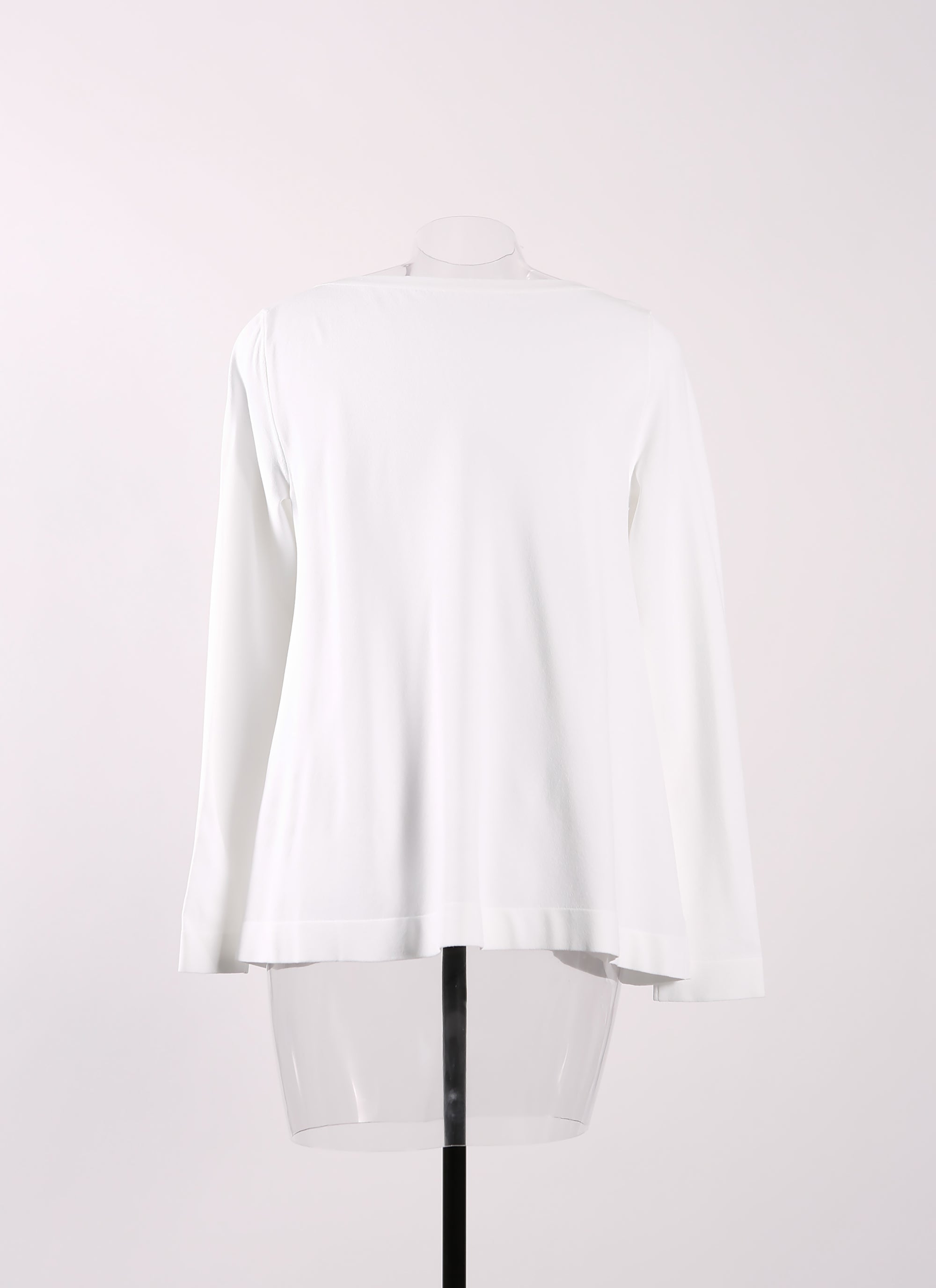 Pull à manches longues en maille - Blanc Albâtre