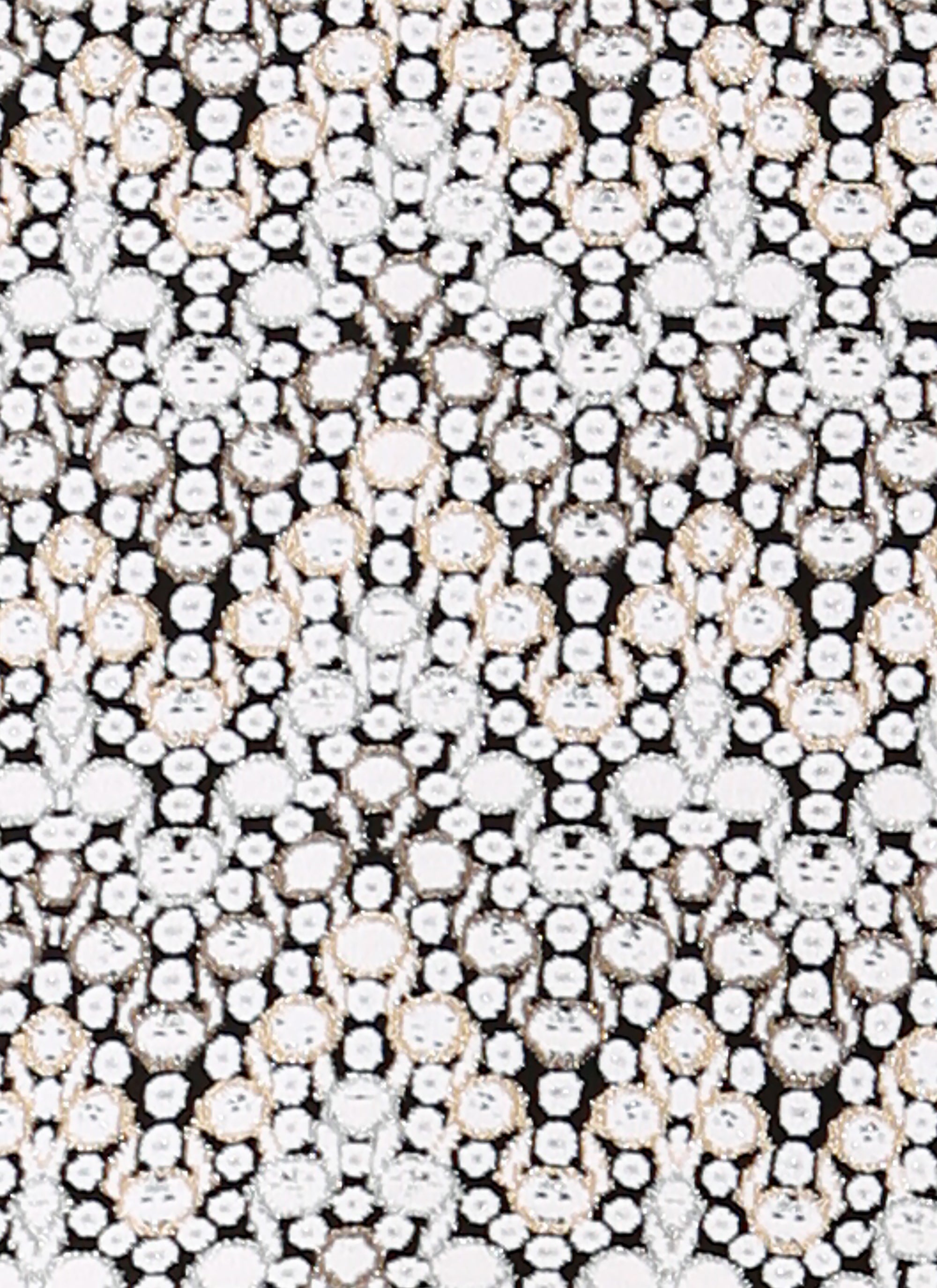 Pull à manches longues Aster en maille - Blanc & Noir