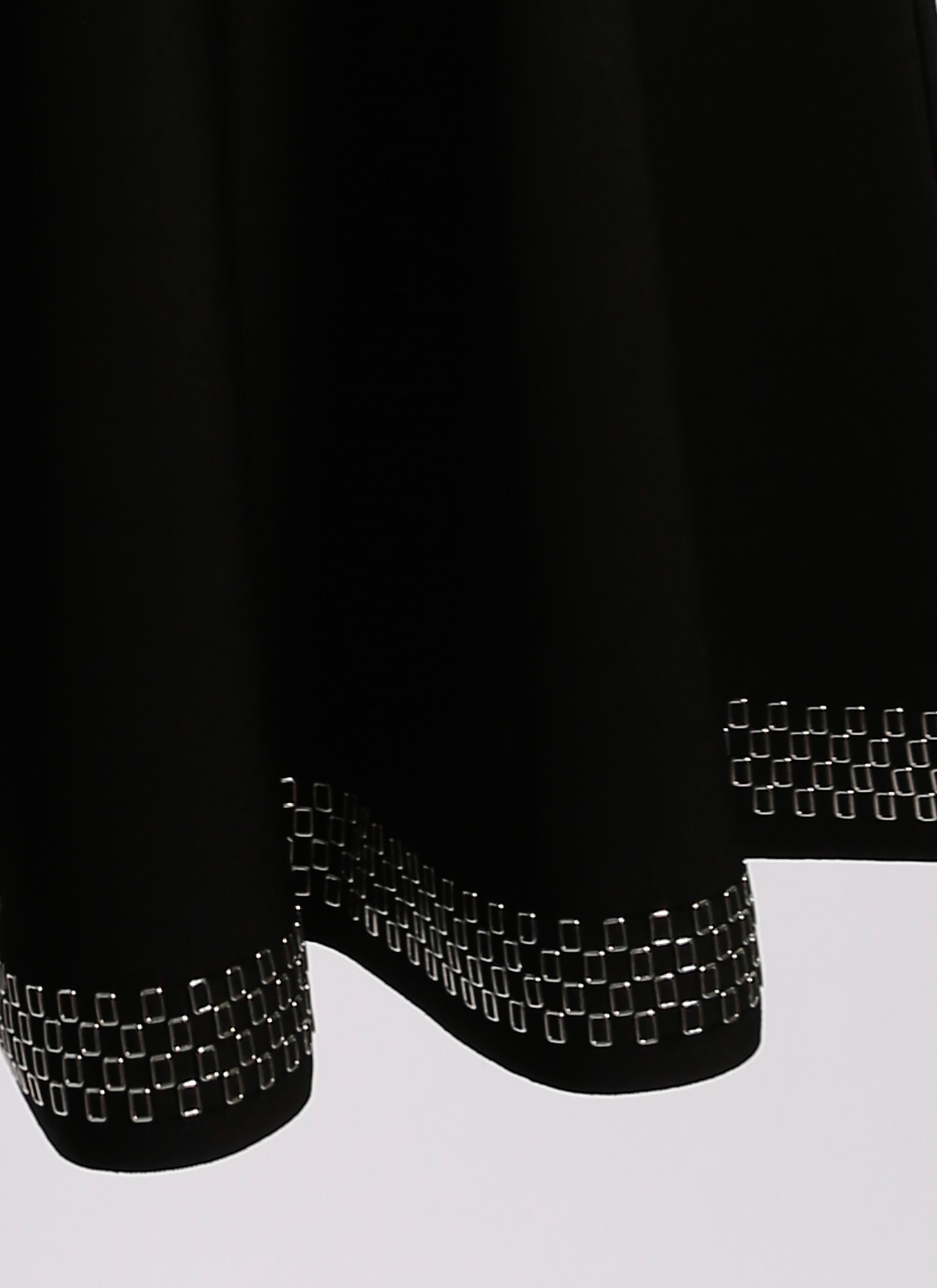 Tatoo Knit Maxi skirt - Black
