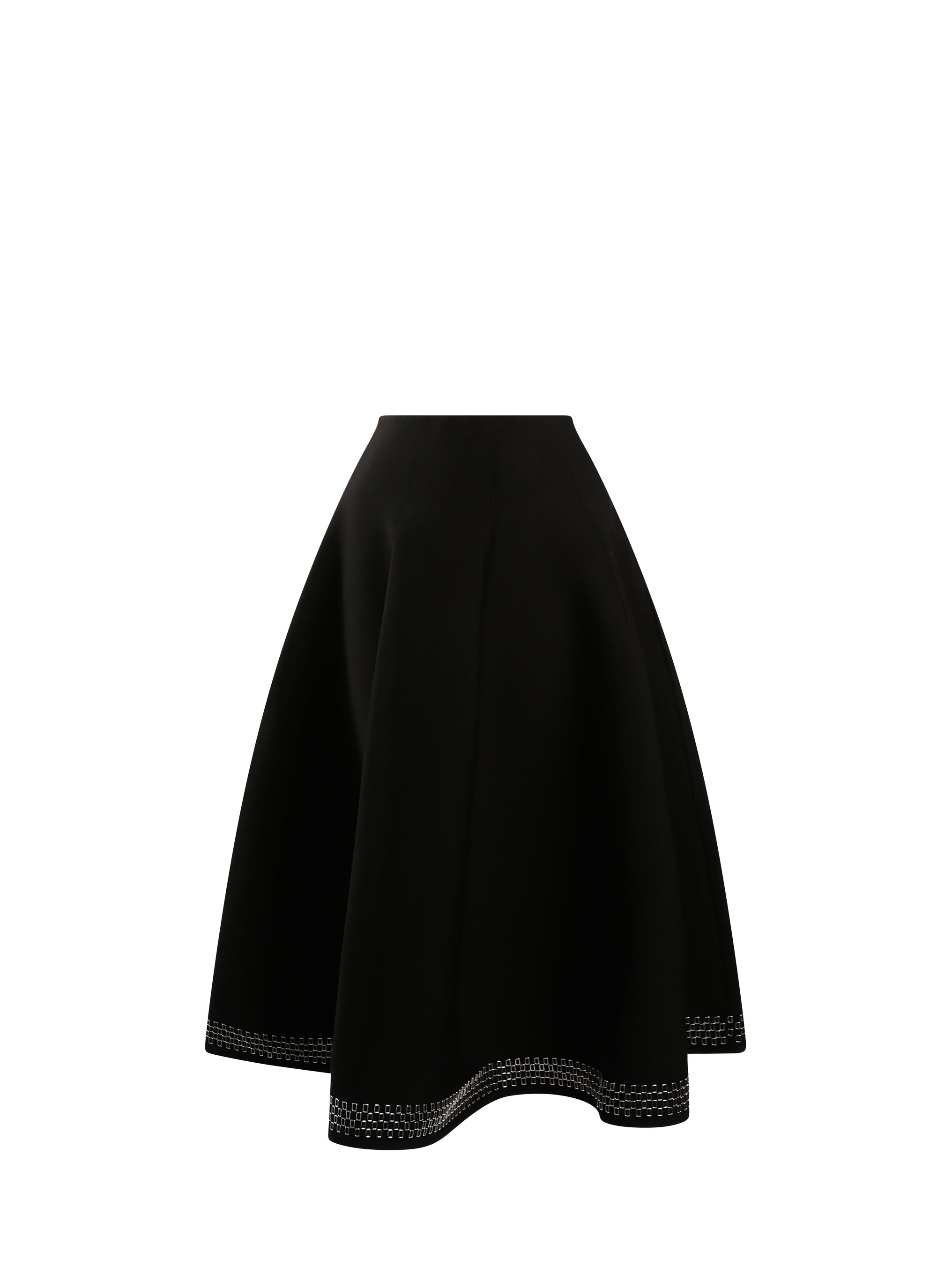 Tatoo Knit Maxi skirt - Black