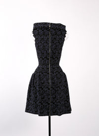Robe sans manches Iris en maille - Noir & Nuit