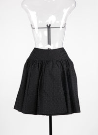 Mesh Malte skirt - Black