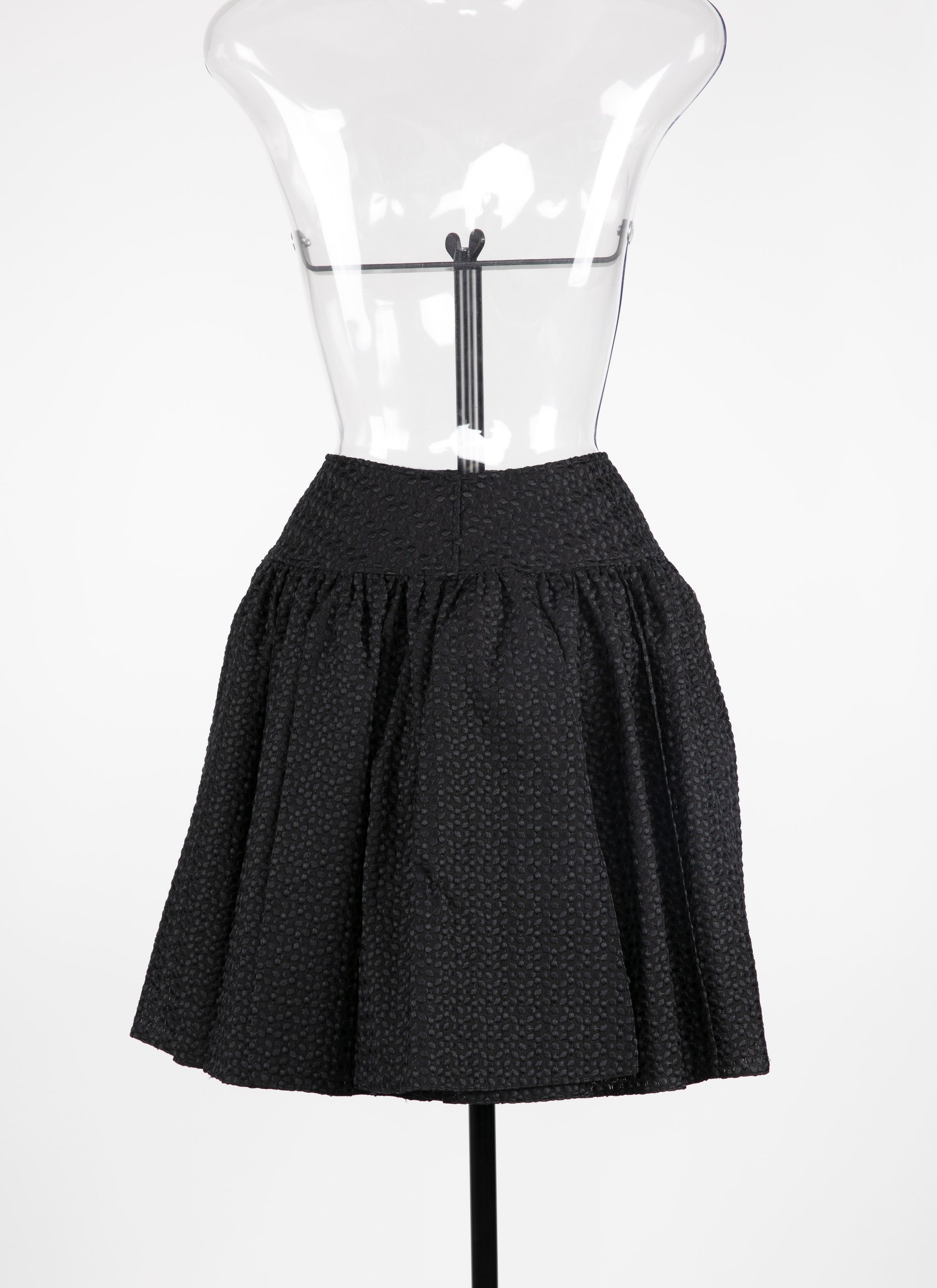 Mesh Malte skirt - Black