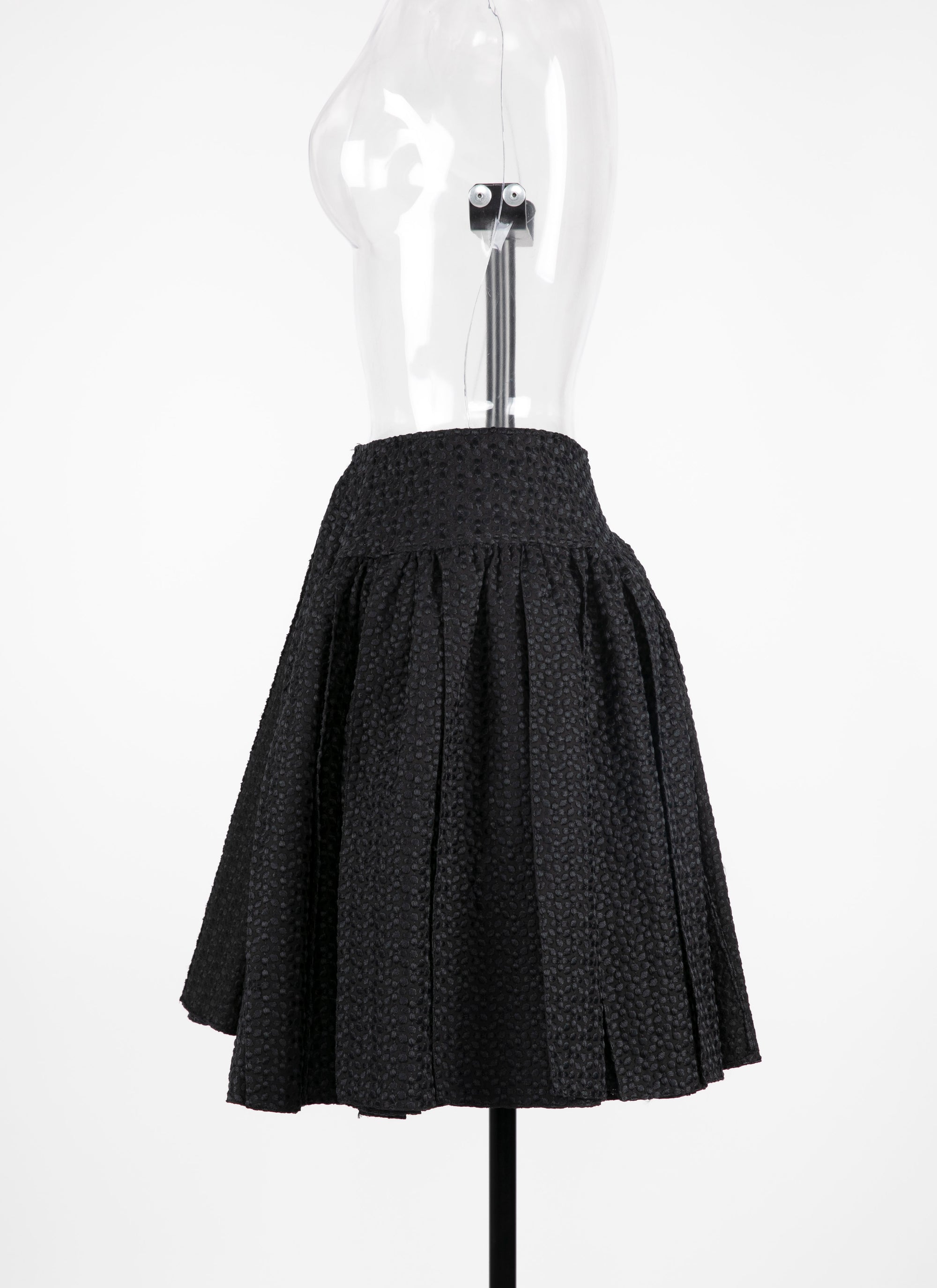 Mesh Malte skirt - Black
