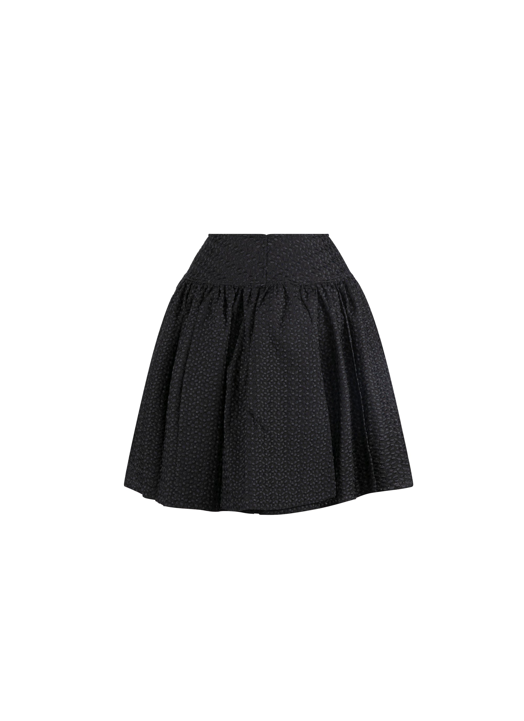 Mesh Malte skirt - Black