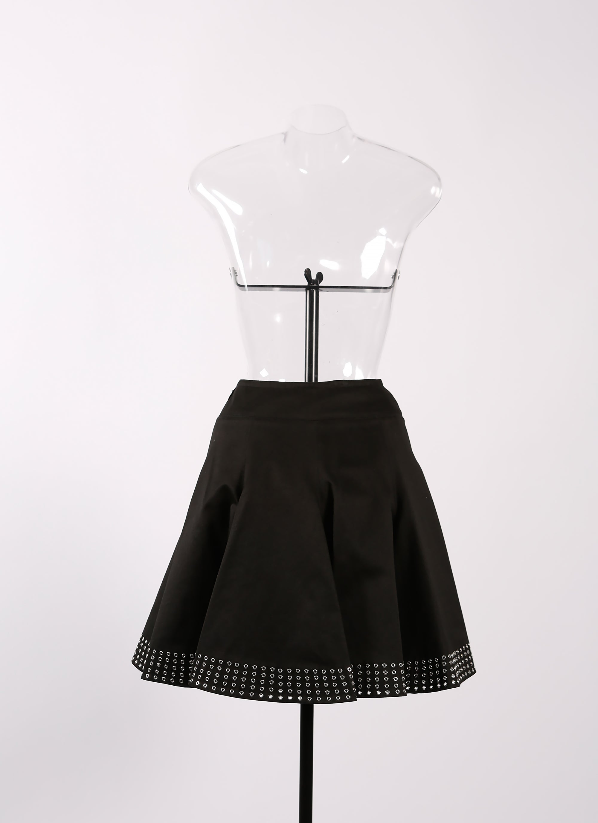 Gabardine skirt - Black
