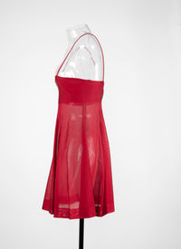 Top doublure Intime - Rouge