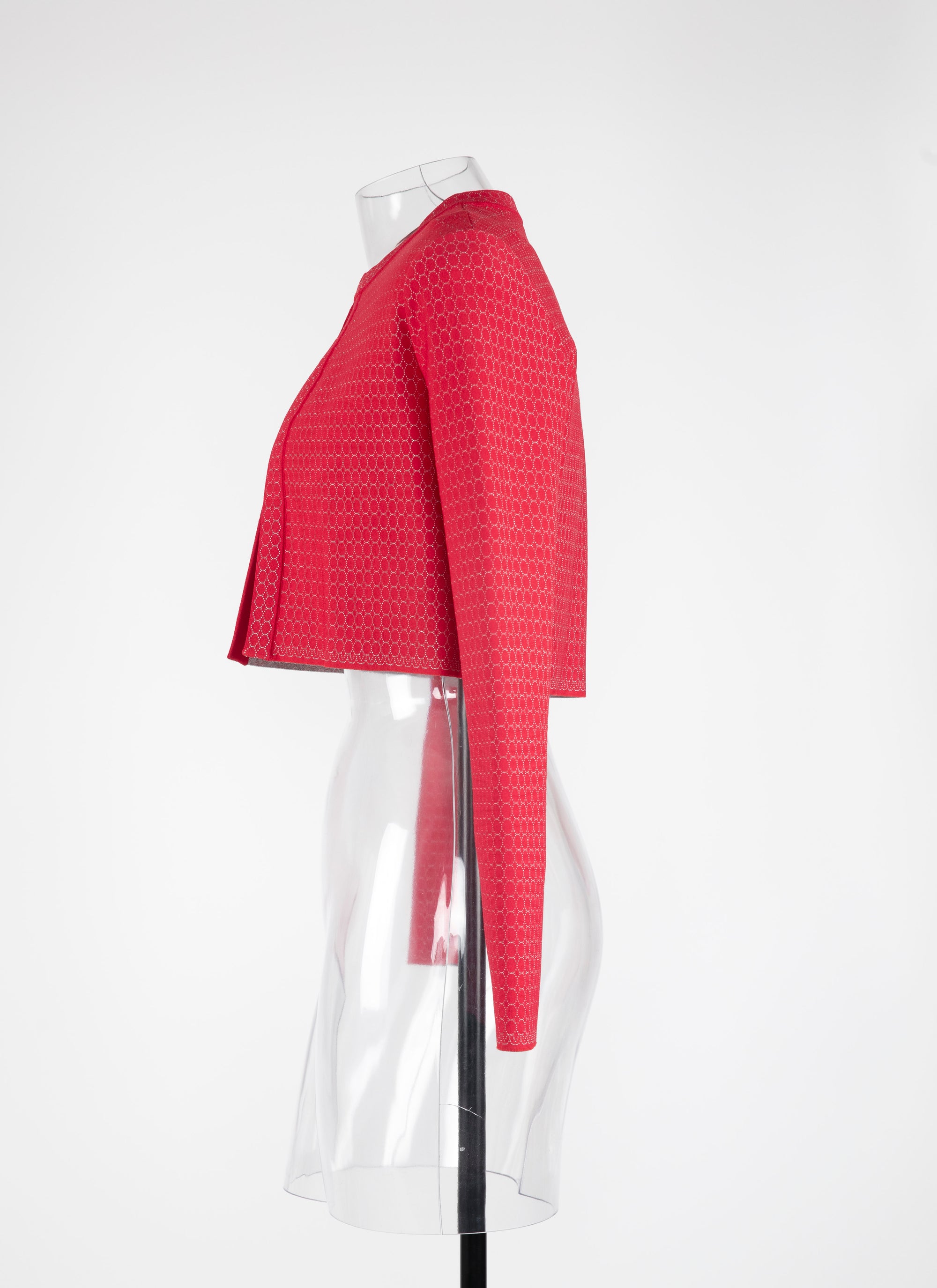 Cardigan à manches longues Regence mini - Rouge