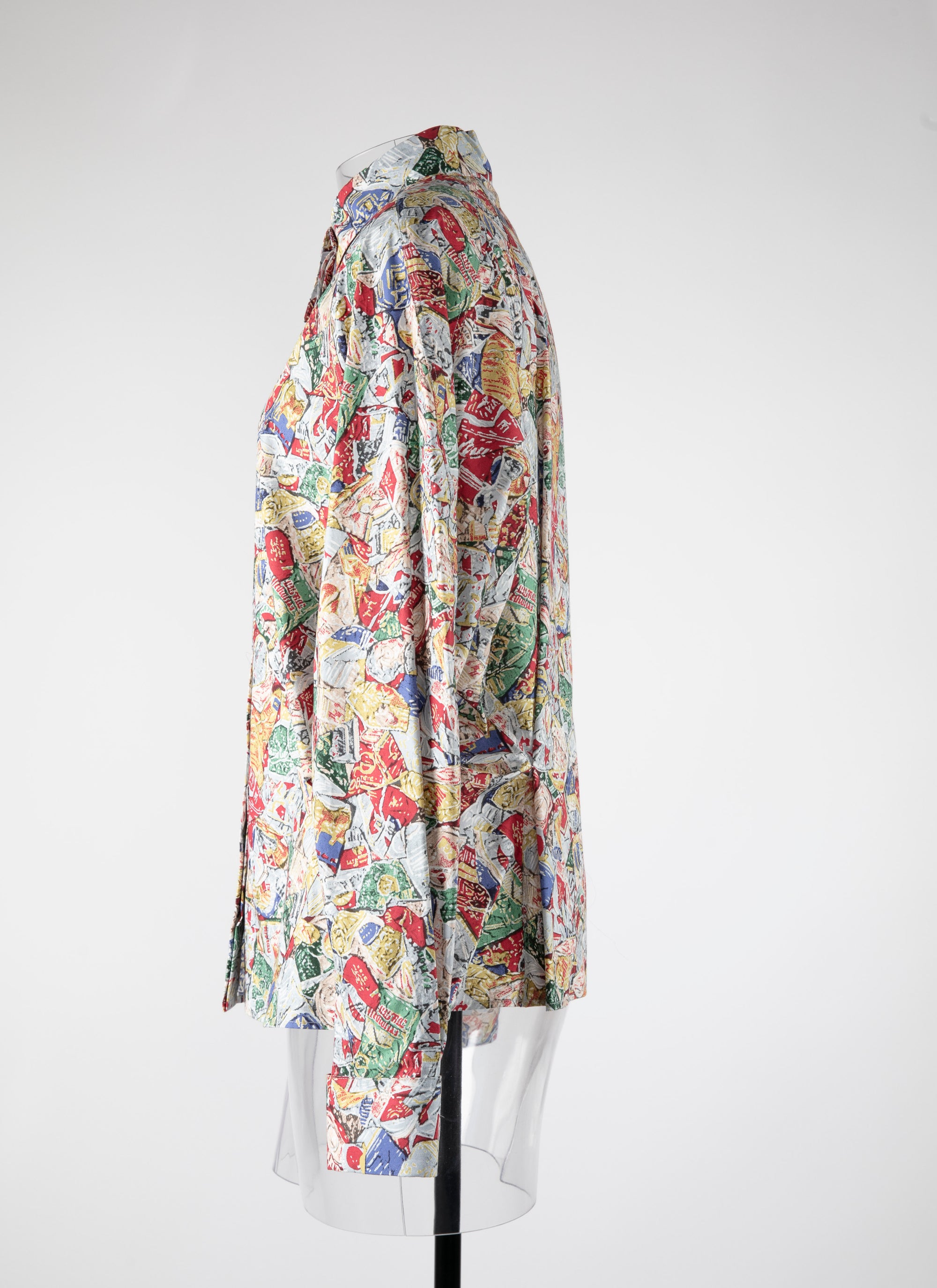 Chemise en popeline cesar - Multicolore