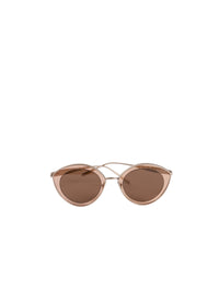 Lunettes de soleil cat eye - Or & Noir
