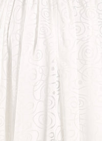 Jupe Spirale - Blanc