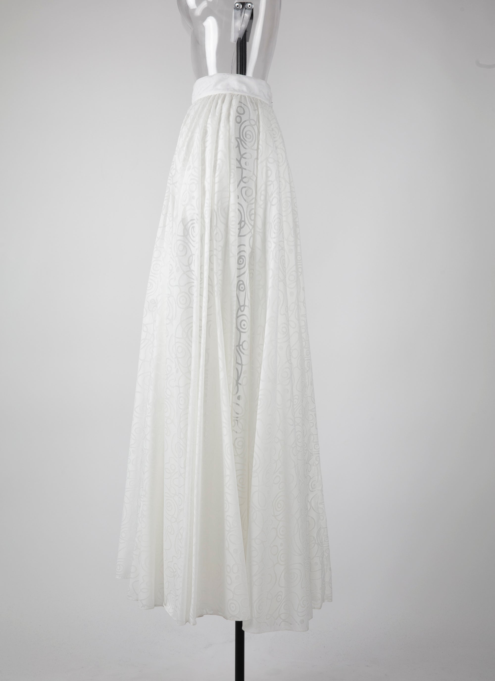 Jupe Spirale - Blanc