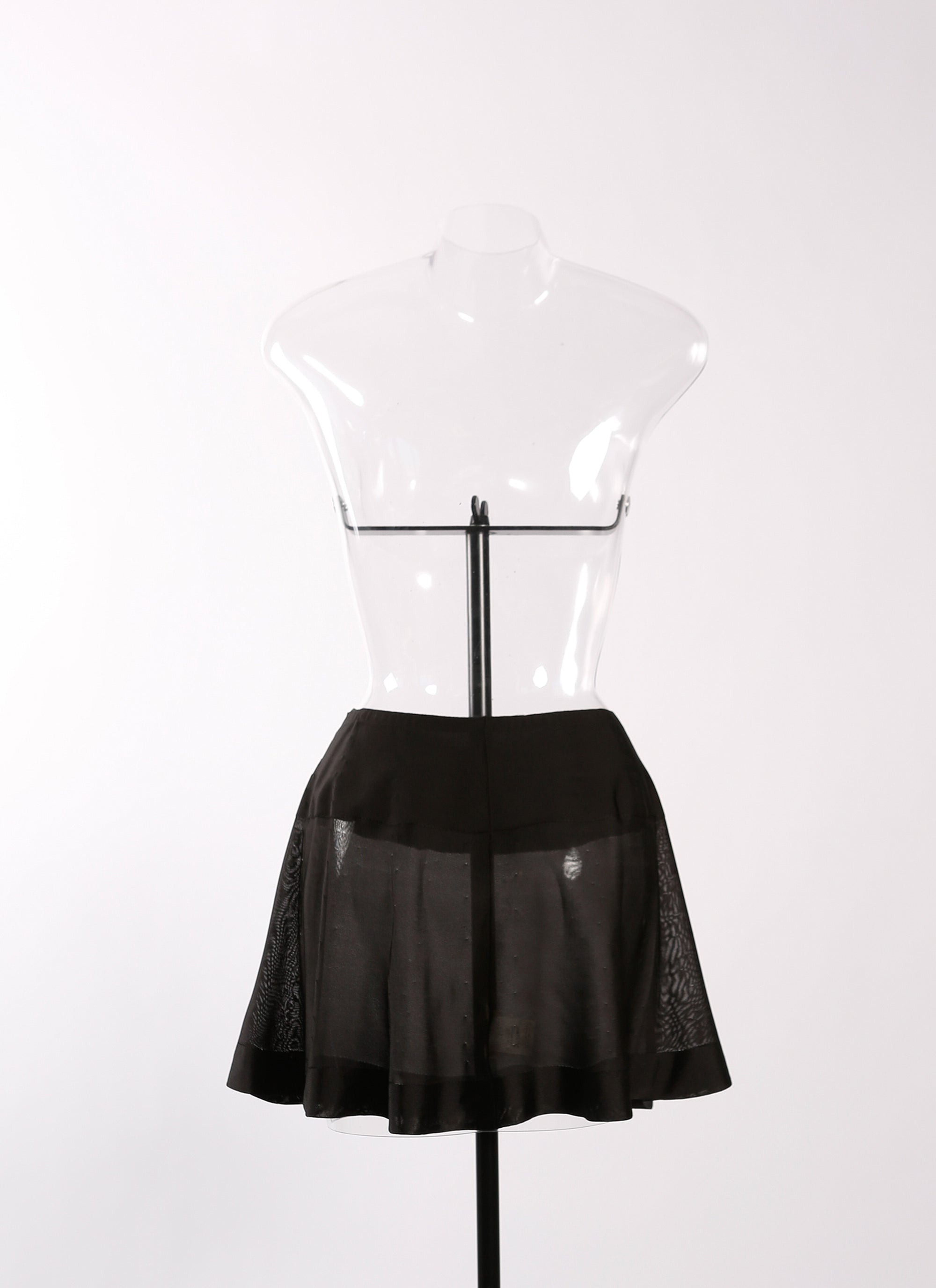 Intimate mini skirt - Black