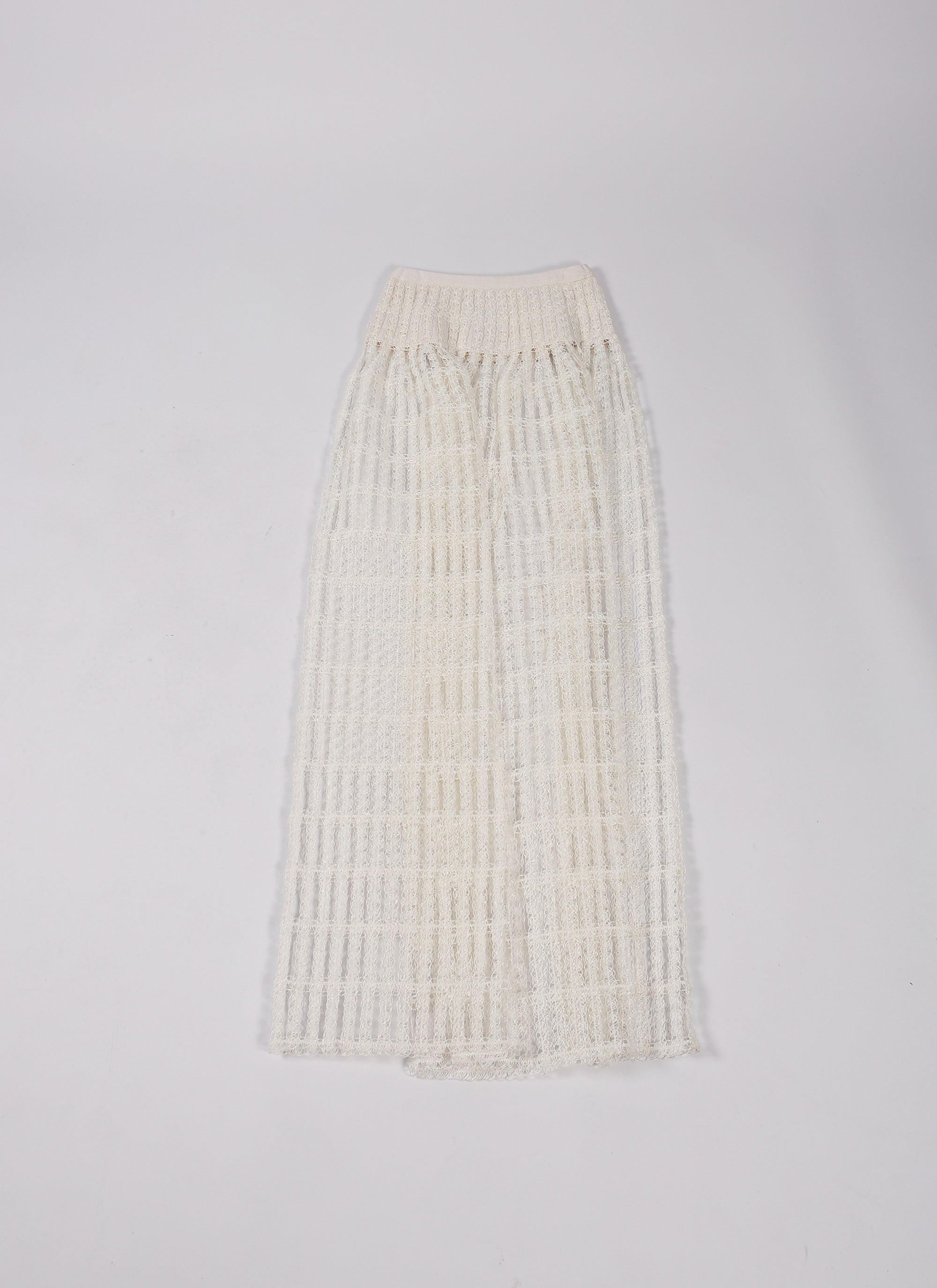 Floral skirt - White