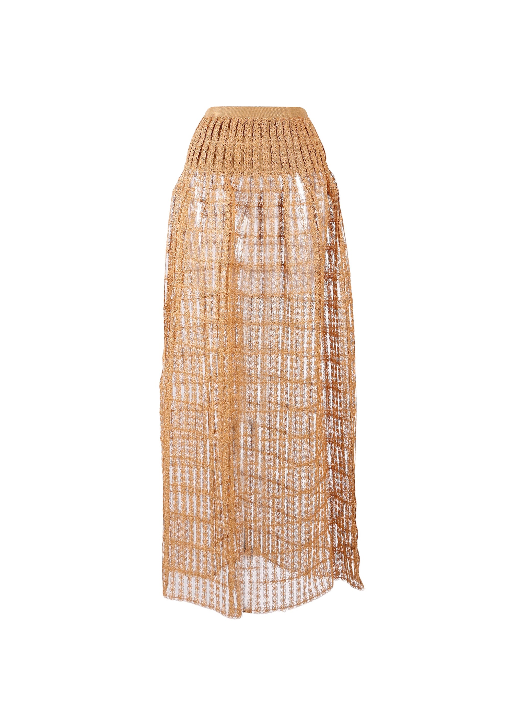 Floral skirt - Chamois