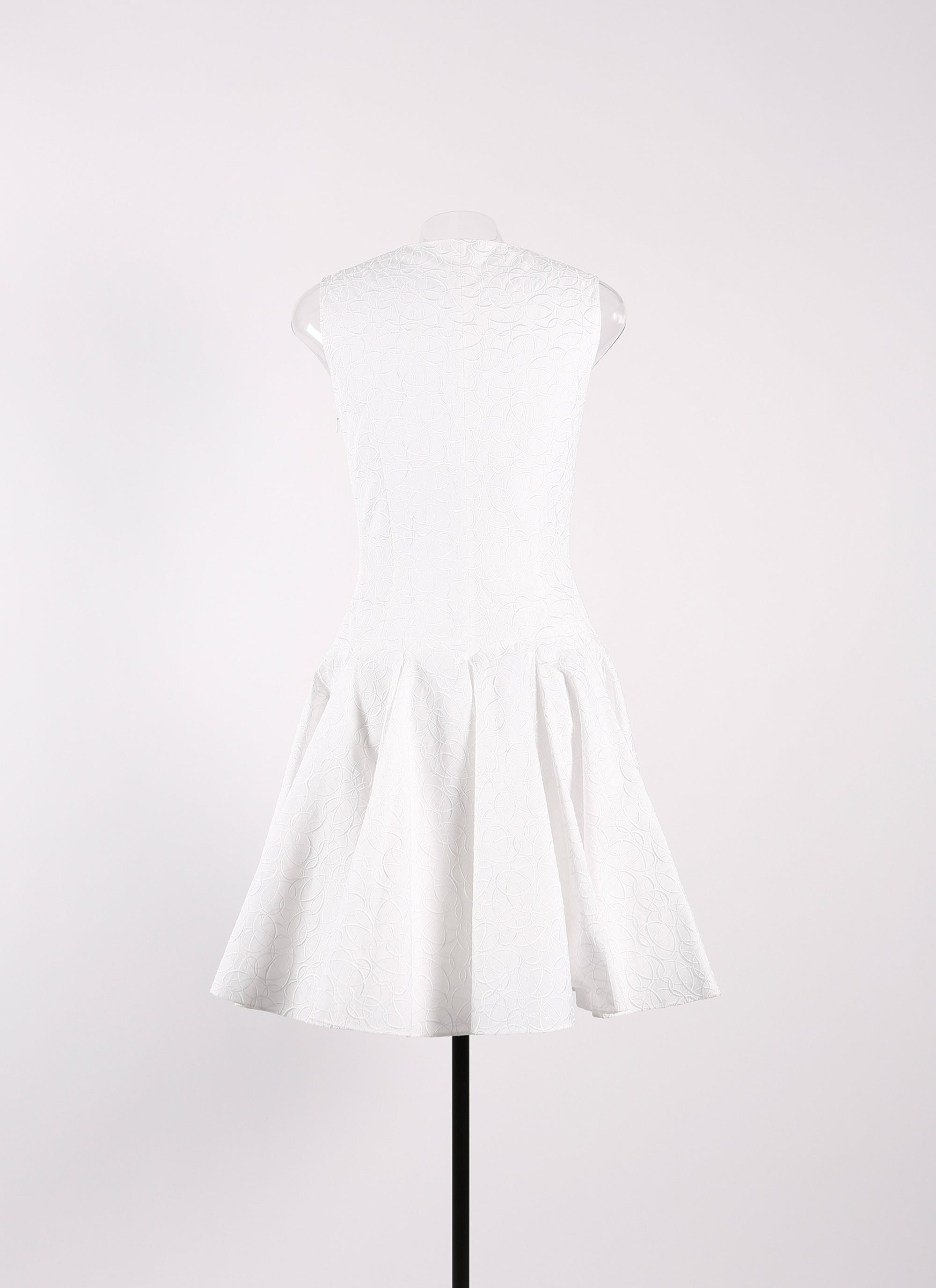 Robe sans manches Dédale - Blanc
