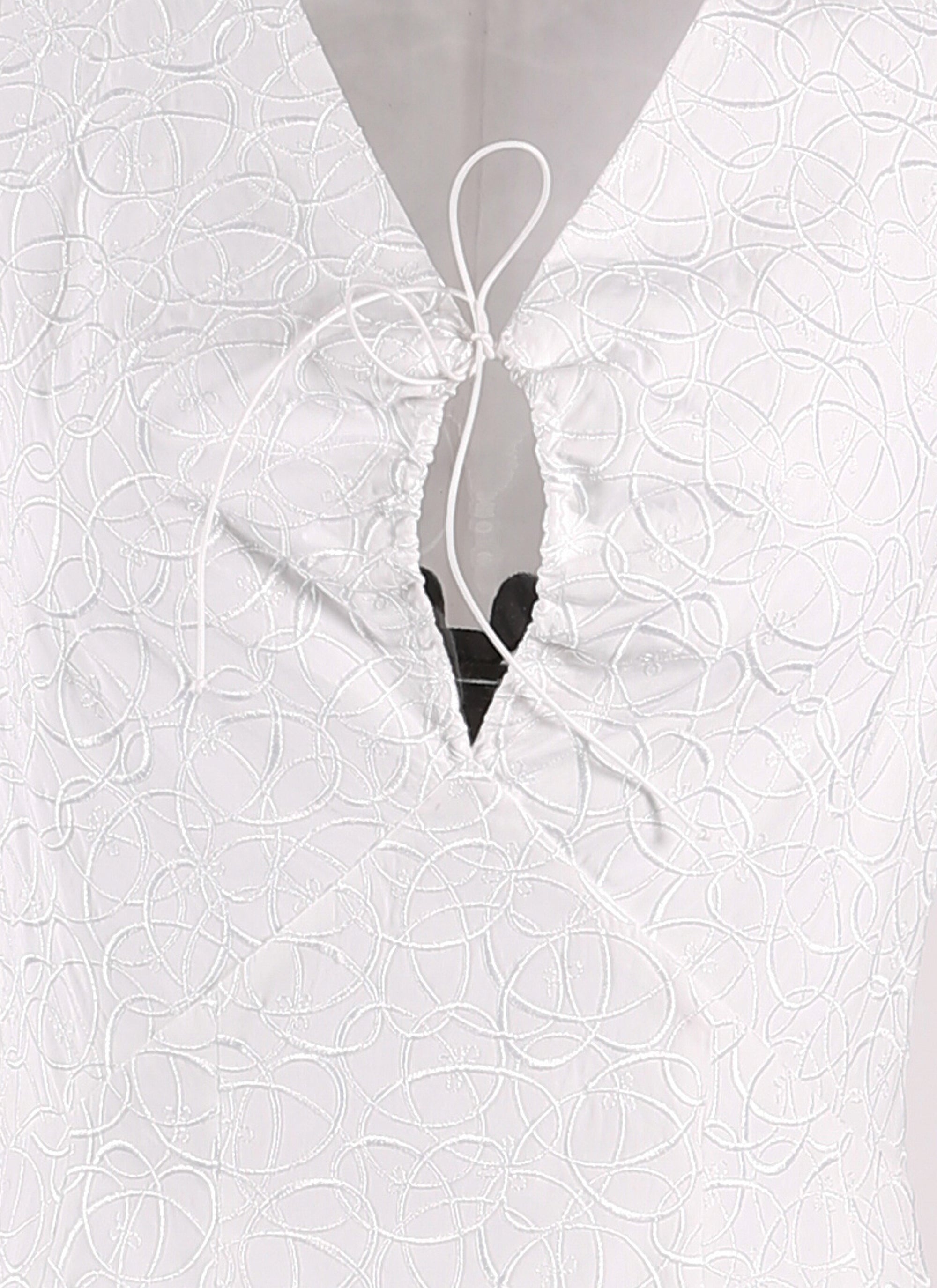 Robe sans manches Dédale - Blanc