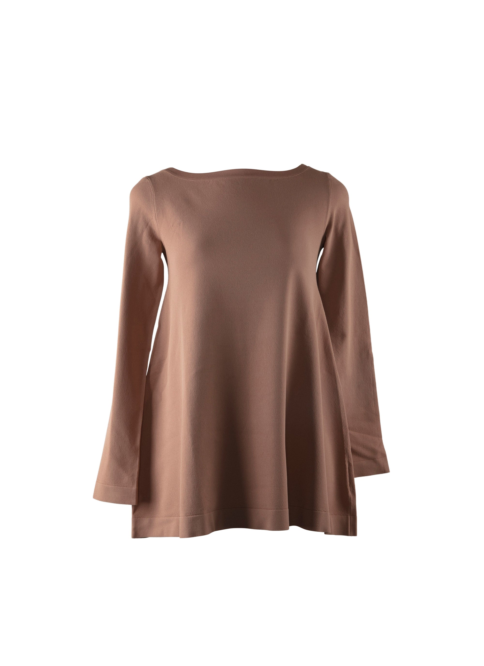 Pull à manches longues en maille - Bois De Santal