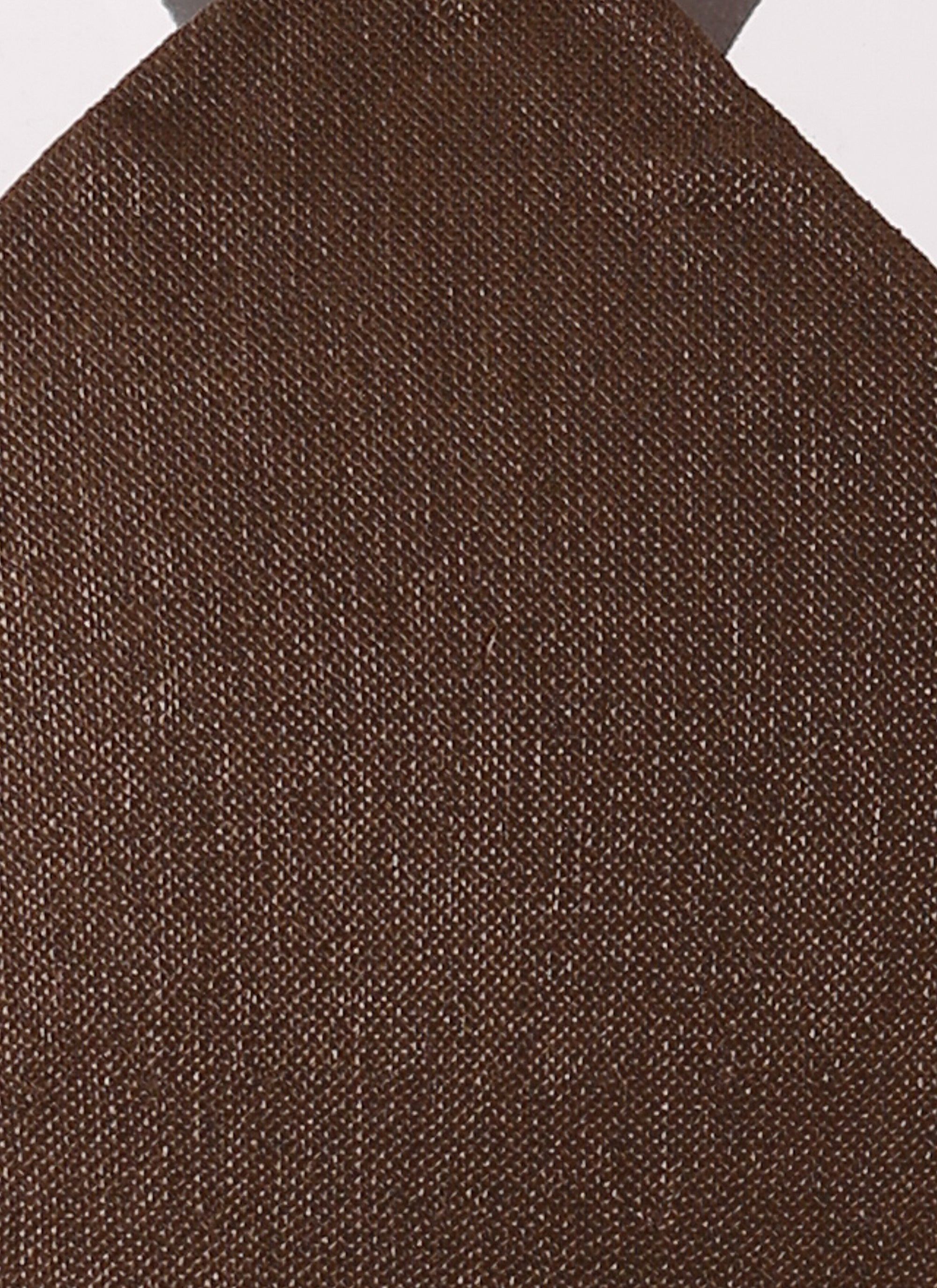 Raffia sleeveless top - Chocolate
