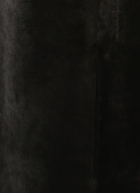 Jupe en velours iconique - Noir