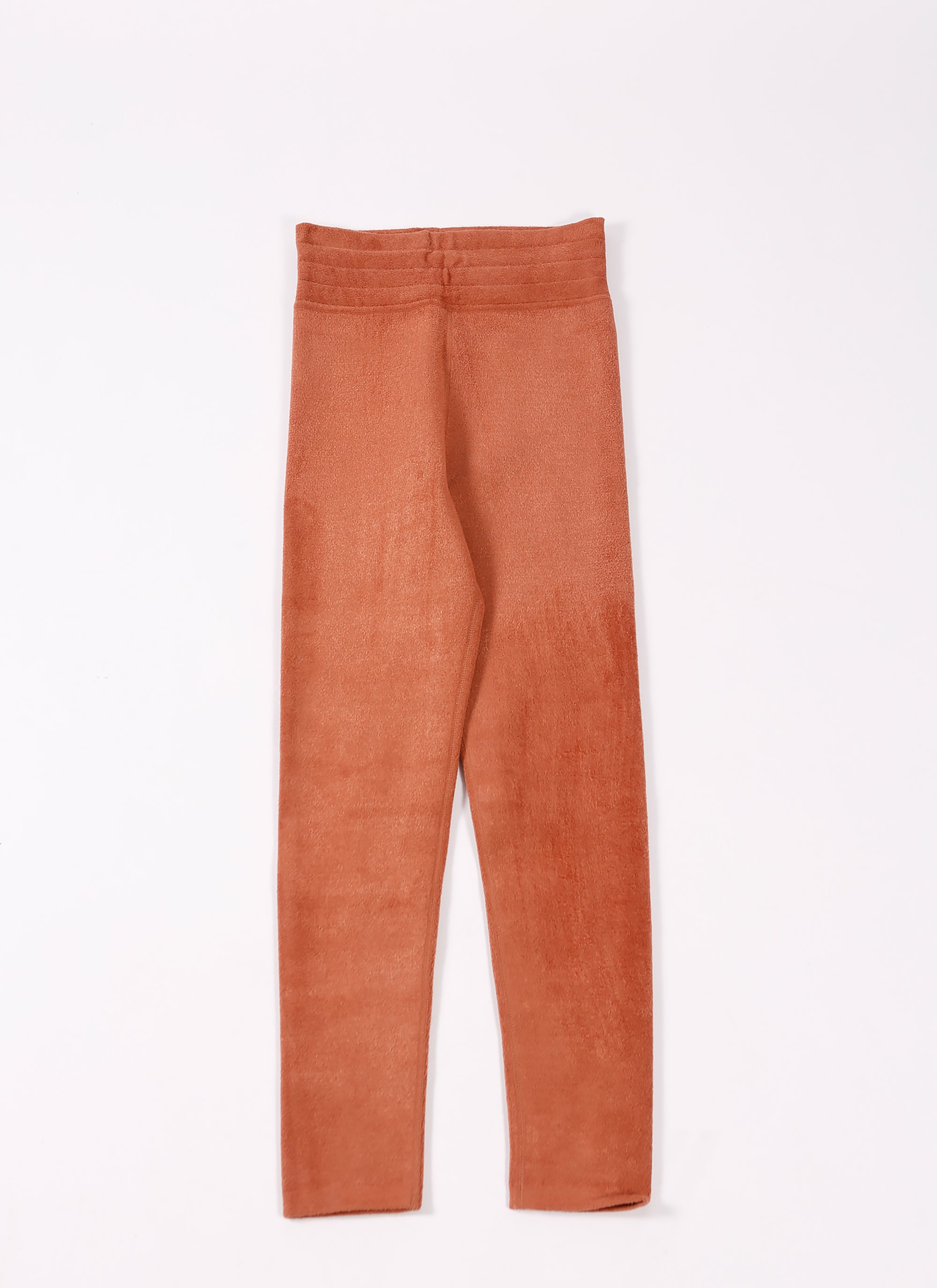 Iconic velvet legging - Caramel