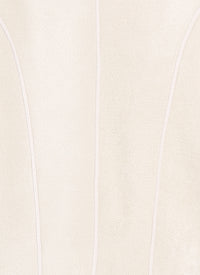 Iconic velvet long sleeve jumper - Nude