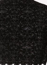 Patio long-sleeved bolero - Black & Silver