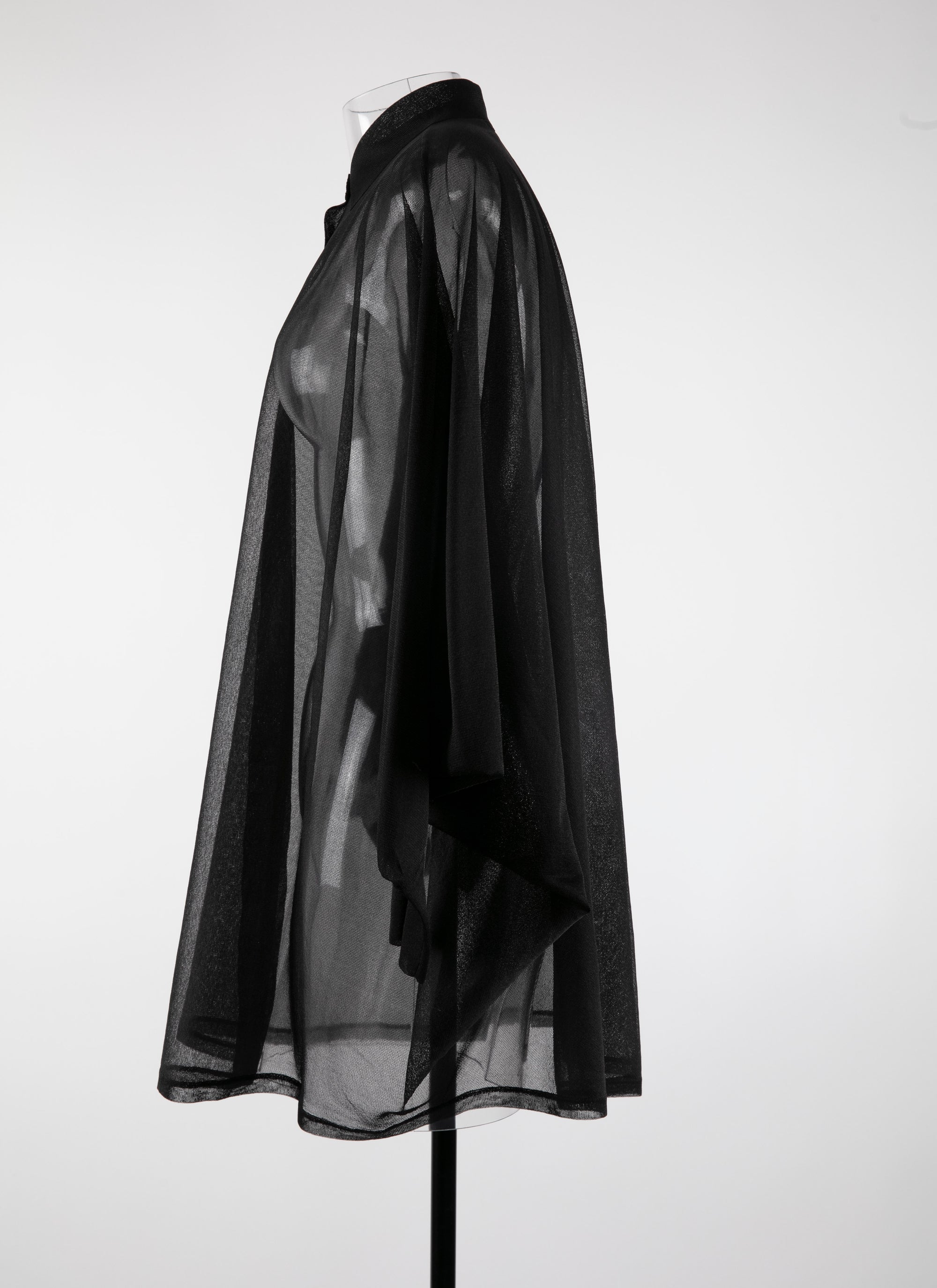 Chemise en soie - Noir