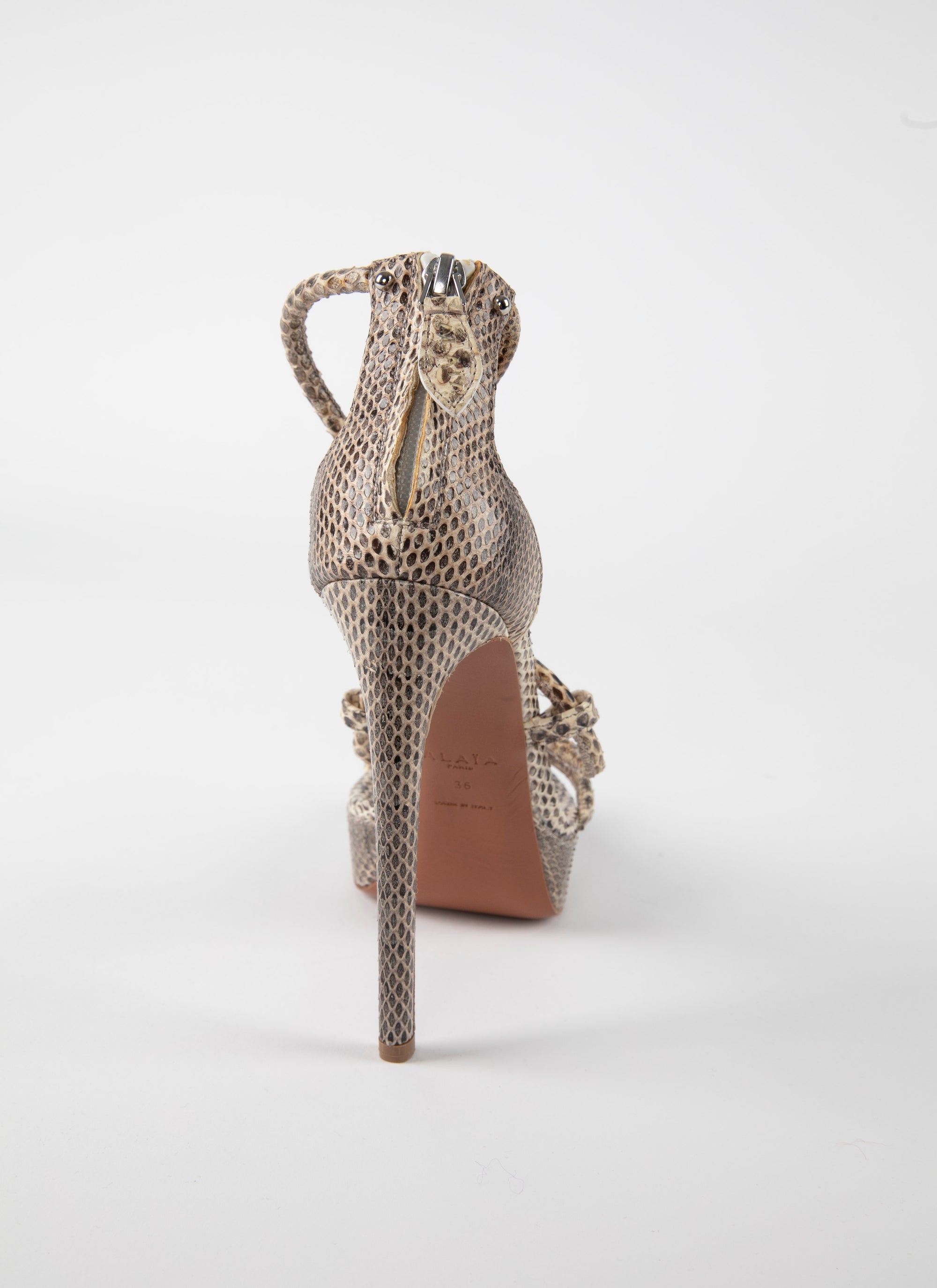 Cord sandals in leather - Rock