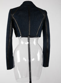 Perfecto in denim - Silver