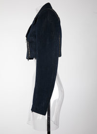Perfecto in denim - Silver