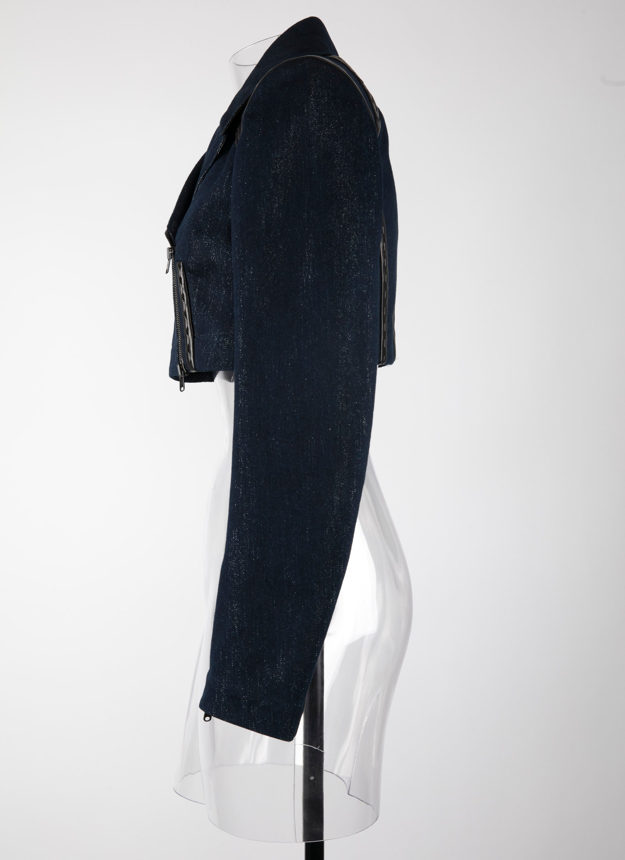 Perfecto in denim - Silver