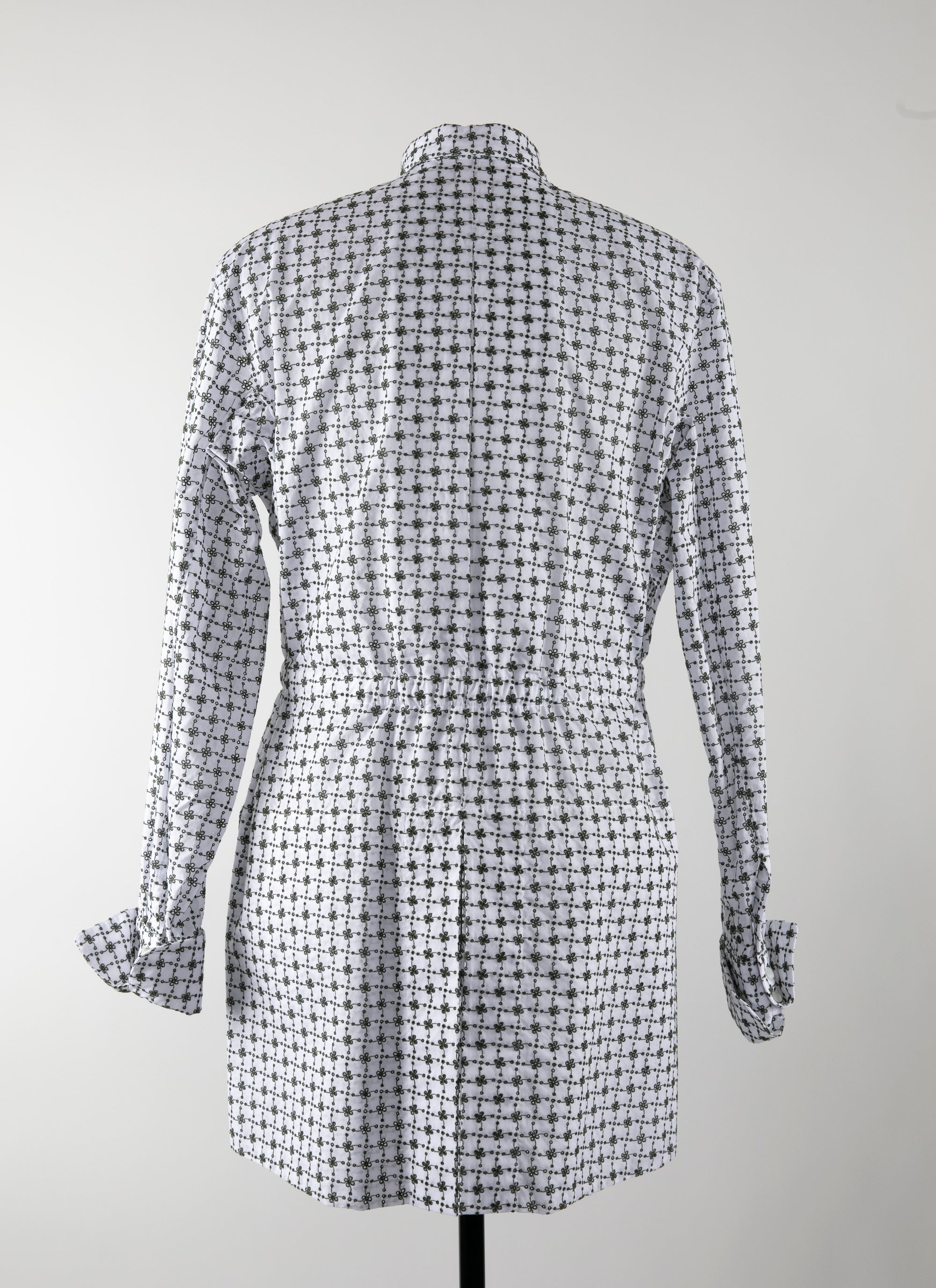 Chemise Chevrefeuille - Blanc & Vert