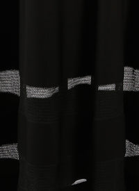 Jupe Mansart en maille - Noir