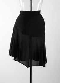 Goddess short skirt - Black
