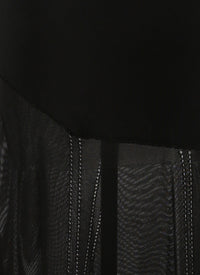 Long skirt Déesses - Black