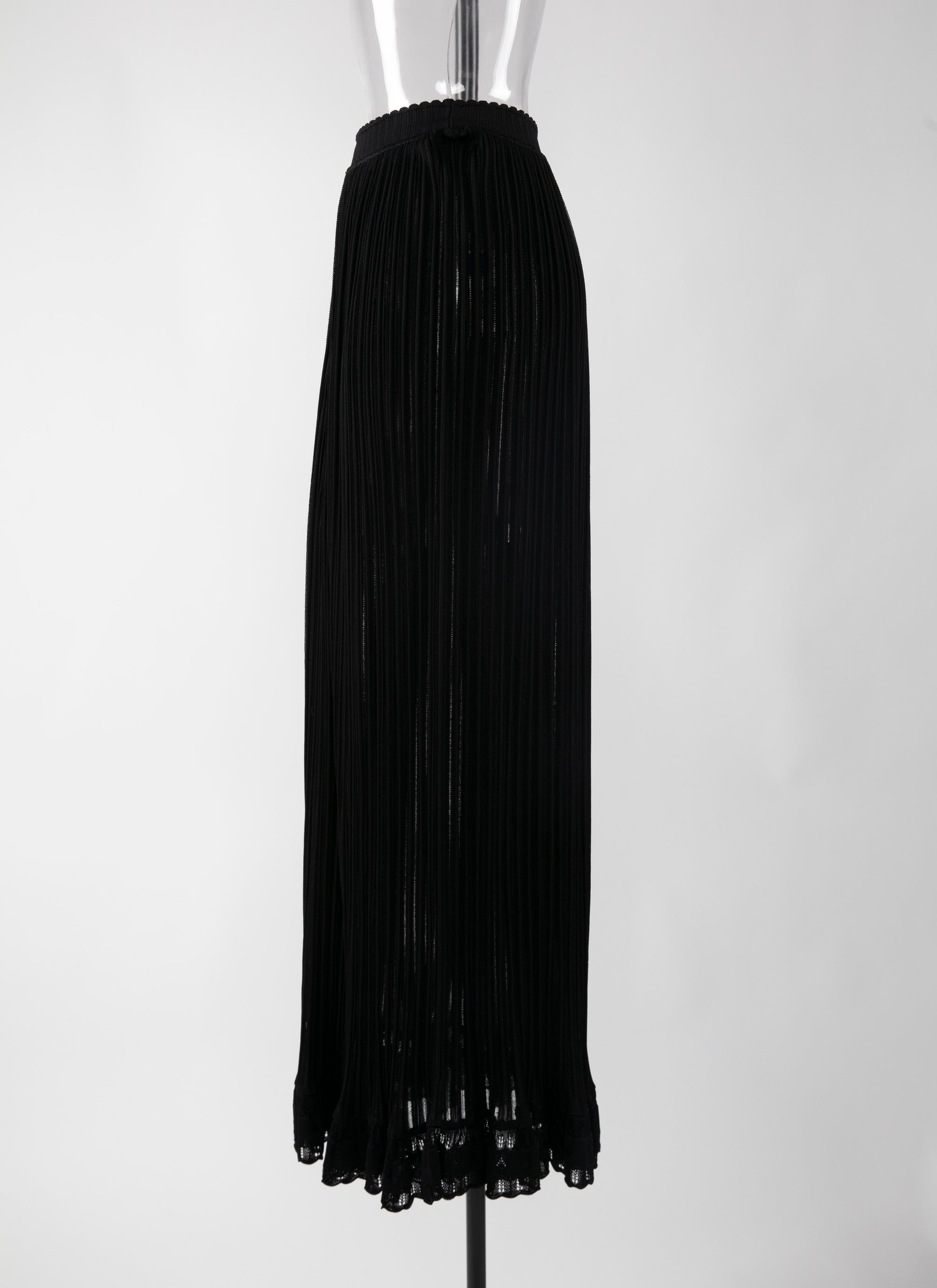 Falbalas maxi skirt - Black