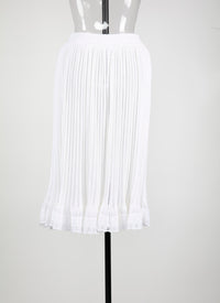 Falbalas skirt - White