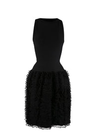 Houpette sleeveless dress - Black