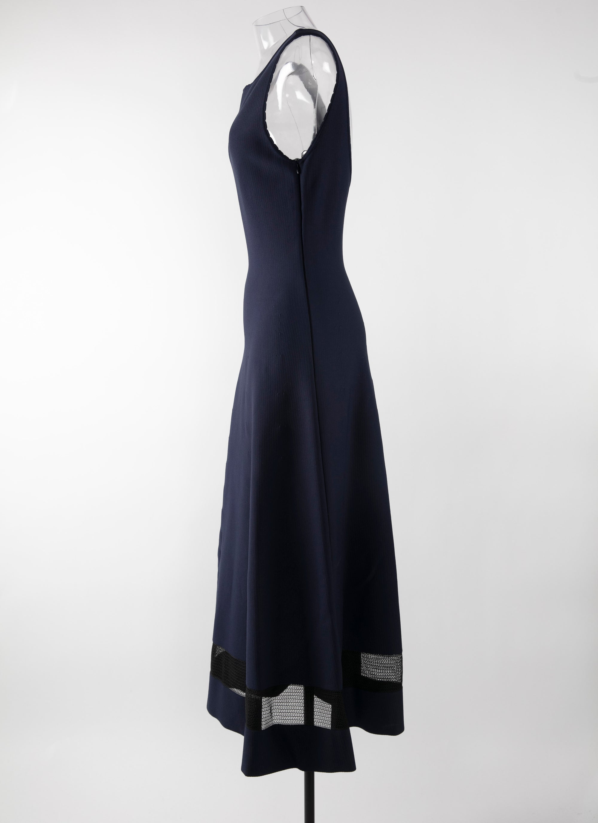 Robe sans manches Mansart en maille - Nuit