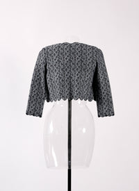 Cardigan à manches longues Camée en maille - Nuit