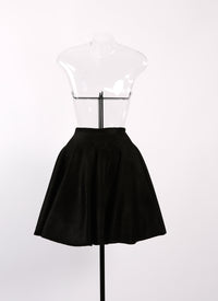 Knit skirt - Black