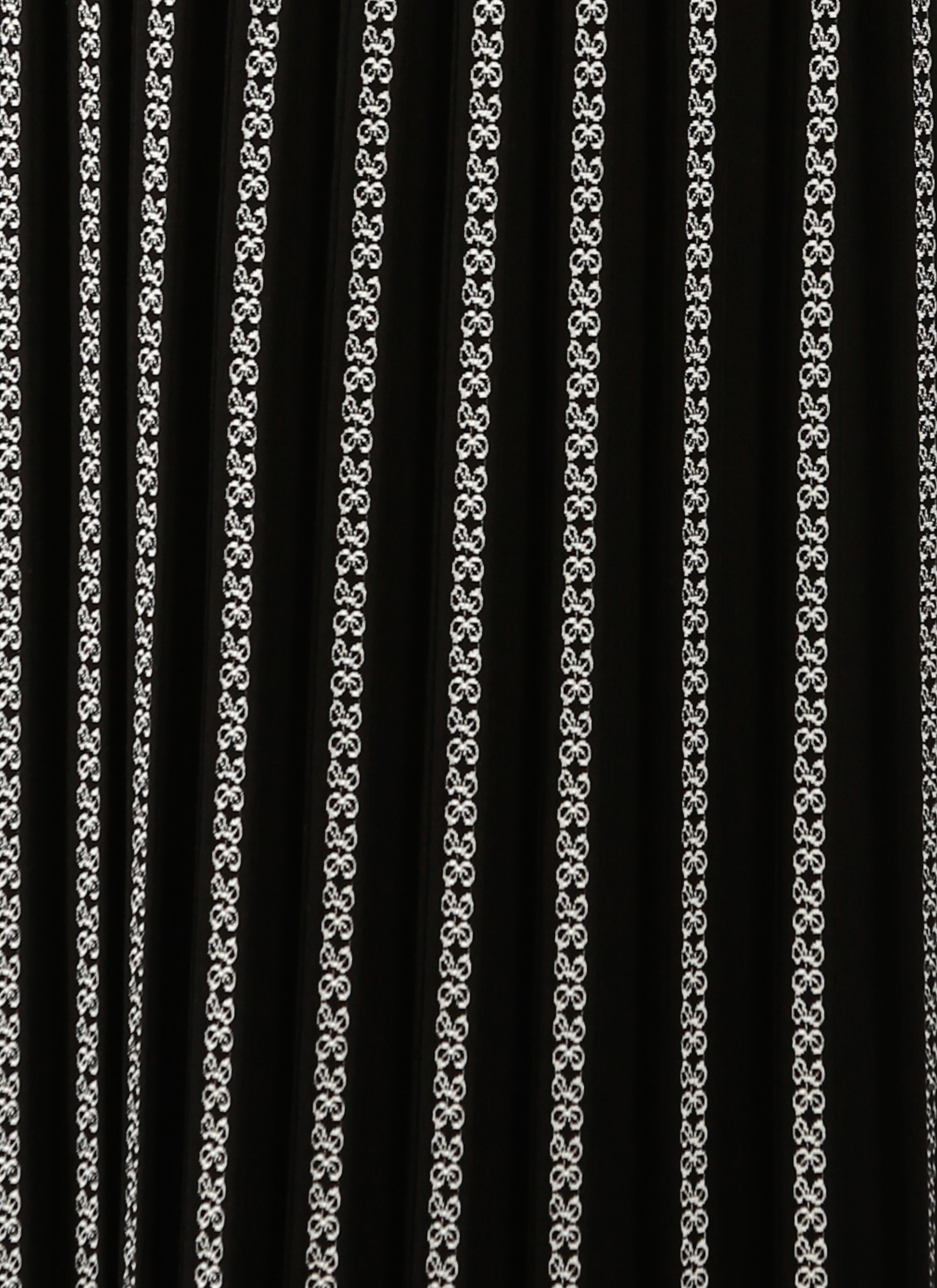 Pleated skirt - Black & White
