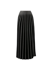 Pleated skirt - Black & White