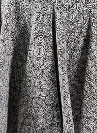 Robe à manches courtes Spider en maille - Blanc & Noir