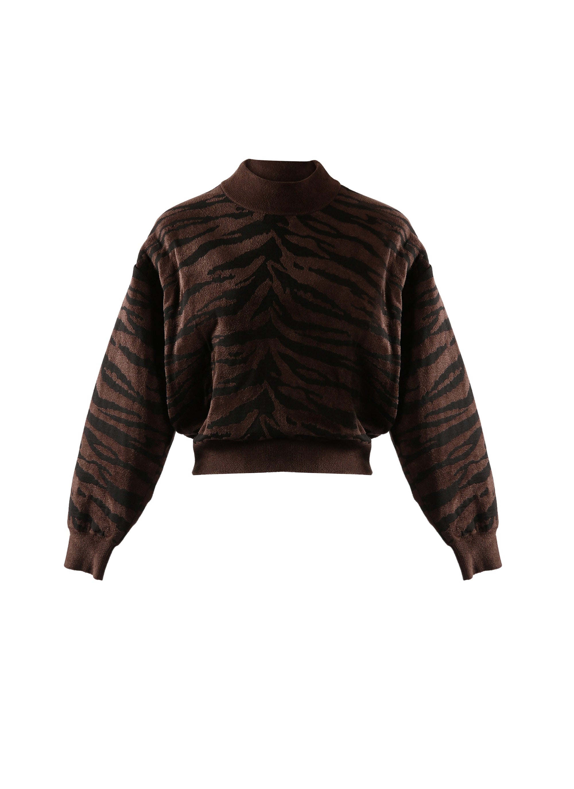 Supreme long sleeve jumper in wool - Black