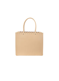 Garance Carrera Fiori bag, leather - Desert