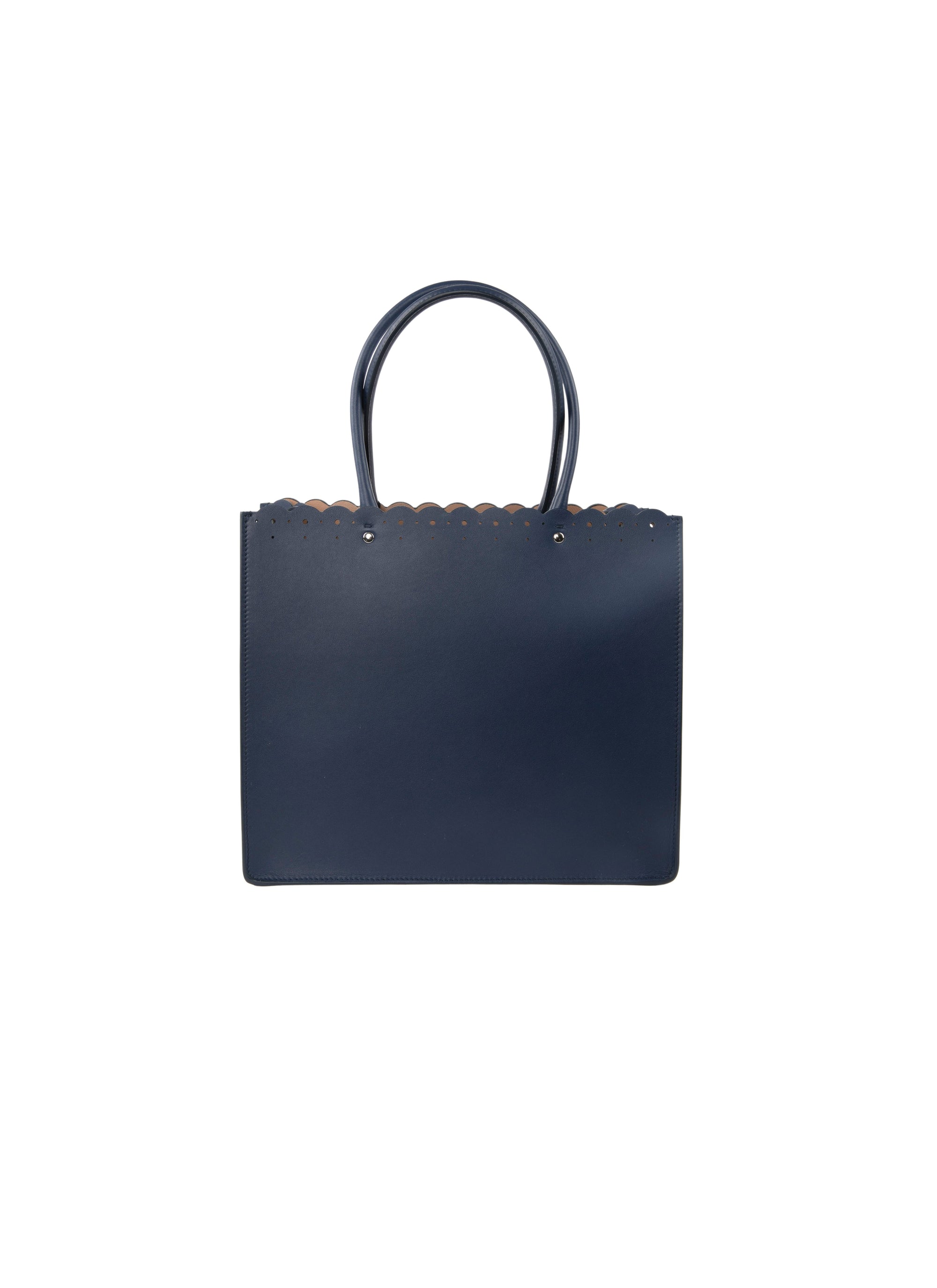 Garance Carrera Fiori bag, leather - Midnight